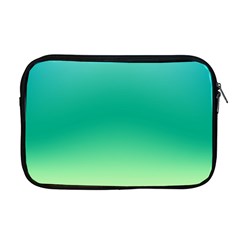 Sealife Green Gradient Apple Macbook Pro 17  Zipper Case