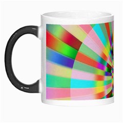 Irritation Funny Crazy Stripes Spiral Morph Mugs by designworld65