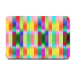 Multicolored Irritation Stripes Small Doormat  by designworld65