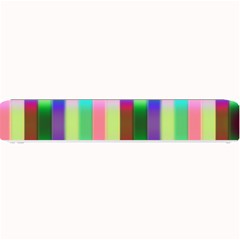 Multicolored Irritation Stripes Small Bar Mats by designworld65