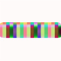 Multicolored Irritation Stripes Large Bar Mats by designworld65