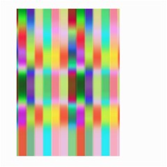 Multicolored Irritation Stripes Large Garden Flag (two Sides) by designworld65