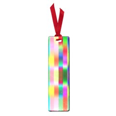 Multicolored Irritation Stripes Small Book Marks by designworld65