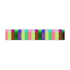 Multicolored Irritation Stripes Flano Scarf (mini) by designworld65