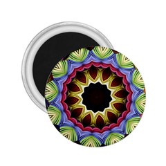 Love Energy Mandala 2 25  Magnets by designworld65