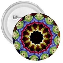 Love Energy Mandala 3  Buttons