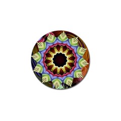 Love Energy Mandala Golf Ball Marker (4 Pack) by designworld65