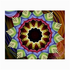 Love Energy Mandala Small Glasses Cloth by designworld65