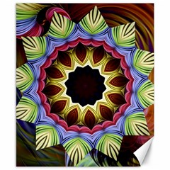 Love Energy Mandala Canvas 8  X 10  by designworld65