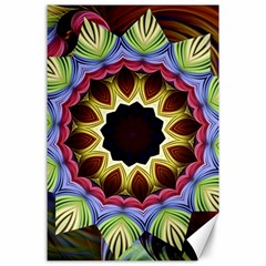 Love Energy Mandala Canvas 24  X 36  by designworld65