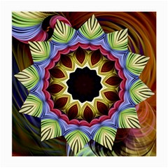 Love Energy Mandala Medium Glasses Cloth by designworld65