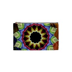 Love Energy Mandala Cosmetic Bag (small)  by designworld65