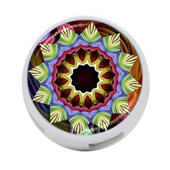 Love Energy Mandala 4-port Usb Hub (two Sides)  by designworld65