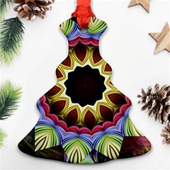 Love Energy Mandala Ornament (christmas Tree) 