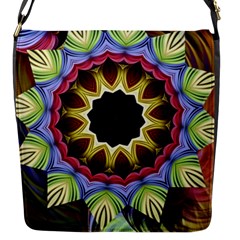 Love Energy Mandala Flap Messenger Bag (s) by designworld65