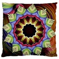 Love Energy Mandala Standard Flano Cushion Case (two Sides) by designworld65