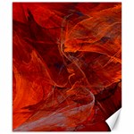 Swirly Love In Deep Red Canvas 8  x 10  8.15 x9.66  Canvas - 1