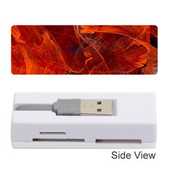 Swirly Love In Deep Red Memory Card Reader (stick)  by designworld65