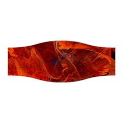 Swirly Love In Deep Red Stretchable Headband by designworld65