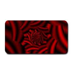 Metallic Red Rose Medium Bar Mats by designworld65