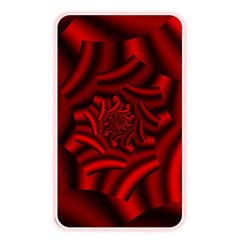 Metallic Red Rose Memory Card Reader by designworld65