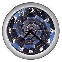 Midnight Crazy Dart Wall Clocks (silver)  by designworld65