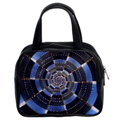 Midnight Crazy Dart Classic Handbags (2 Sides) by designworld65