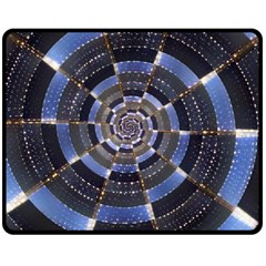 Midnight Crazy Dart Fleece Blanket (medium)  by designworld65