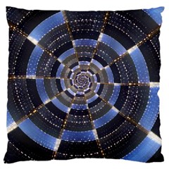 Midnight Crazy Dart Large Cushion Case (two Sides) by designworld65