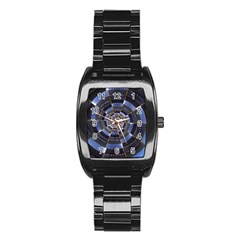 Midnight Crazy Dart Stainless Steel Barrel Watch by designworld65