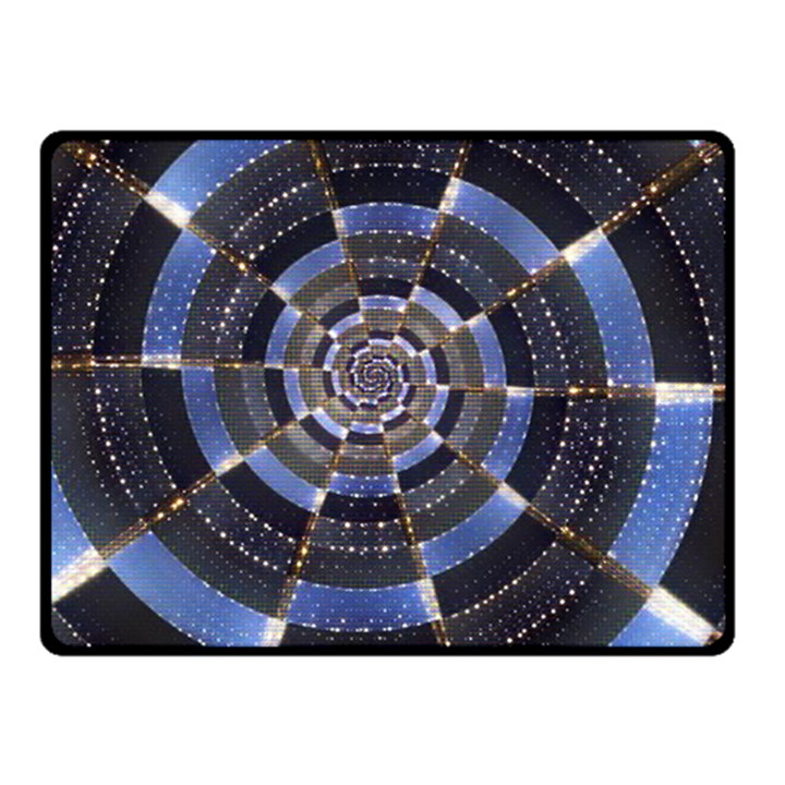 Midnight Crazy Dart Double Sided Fleece Blanket (Small) 