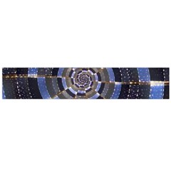 Midnight Crazy Dart Flano Scarf (large)