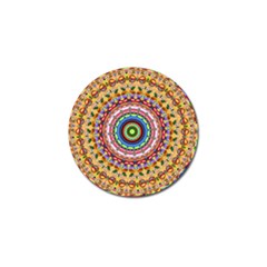 Peaceful Mandala Golf Ball Marker by designworld65