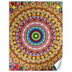 Peaceful Mandala Canvas 18  X 24   by designworld65