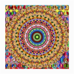 Peaceful Mandala Medium Glasses Cloth (2-side) by designworld65