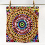 Peaceful Mandala Face Towel Front