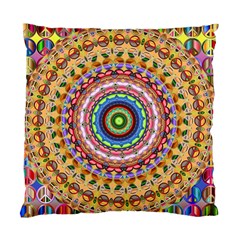 Peaceful Mandala Standard Cushion Case (two Sides)