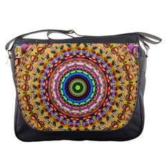 Peaceful Mandala Messenger Bags