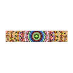 Peaceful Mandala Flano Scarf (mini) by designworld65