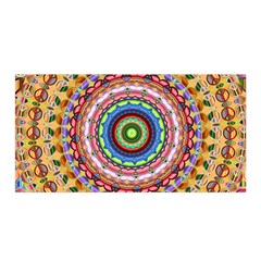 Peaceful Mandala Satin Wrap by designworld65