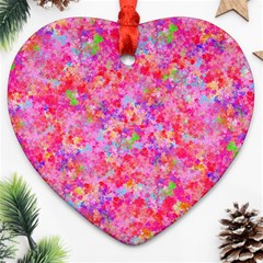 The Big Pink Party Ornament (heart)