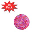 The Big Pink Party 1  Mini Magnet (10 pack)  Front