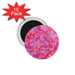 The Big Pink Party 1 75  Magnets (10 Pack)  by designworld65