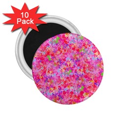 The Big Pink Party 2 25  Magnets (10 Pack)  by designworld65