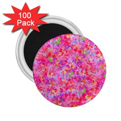 The Big Pink Party 2 25  Magnets (100 Pack)  by designworld65