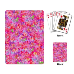 The Big Pink Party Playing Card by designworld65