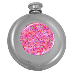 The Big Pink Party Round Hip Flask (5 Oz)