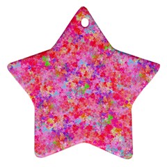 The Big Pink Party Star Ornament (two Sides) by designworld65