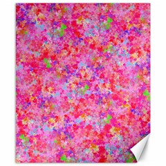 The Big Pink Party Canvas 8  X 10 