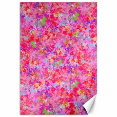 The Big Pink Party Canvas 12  X 18  